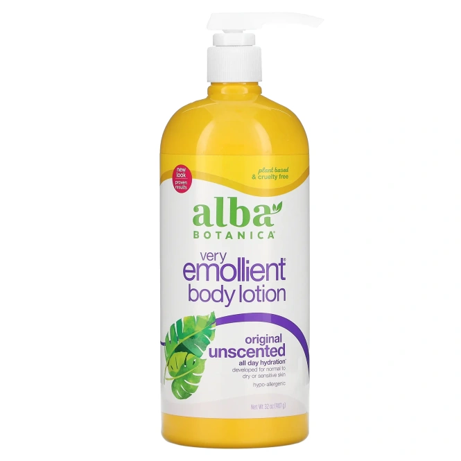Alba Botanica, Смягчающий лосьон для тела, Без запаха, Натуральный, 32 oz (907 г)