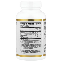 California Gold Nutrition, VivaNAD™, комплекс НАД с NMN и никотинамид рибозид тартратом, 90 растительных капсул
