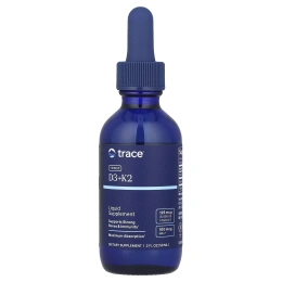 Trace Minerals ®, Ионные D3 + K2`` 59 мл (2 жидк. унц.)