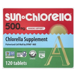 Sun Chlorella, Sun Chlorella A, 500 мг, 120 таблеток