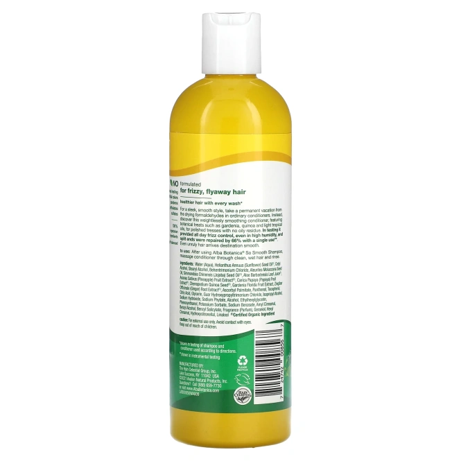 Alba Botanica, Увлажняющй Кондиционер для Волос с Гарденией 12 жидких унции (350 мл)
