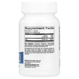 Lake Avenue Nutrition, Биотин, 10 000 мкг, 30 растительных капсул