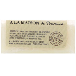 A La Maison de Provence, Кусковое мыло для рук и тела, Сладкий миндаль, 3,5 унции (100 г)
