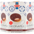 Daelmans, Stroopwafels, Large Hex Box, Chocolate-Caramel, 8 Waffles, 8.11 oz (230 g)