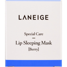Laneige, Маска для губ, ягода, 20 г