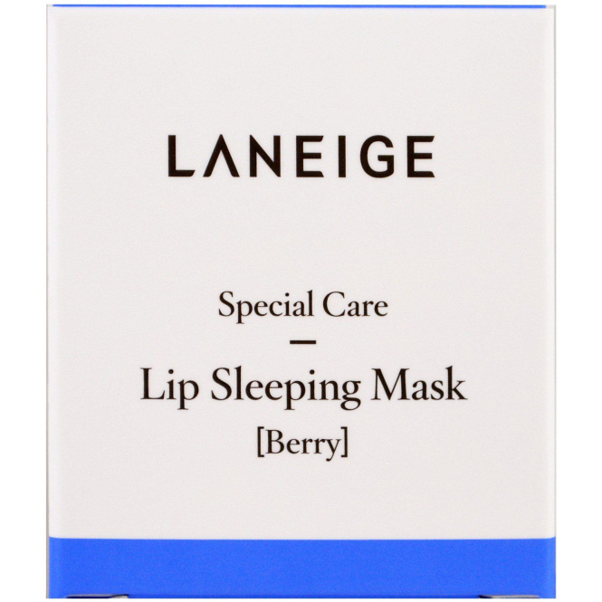 Laneige, Маска для губ, ягода, 20 г