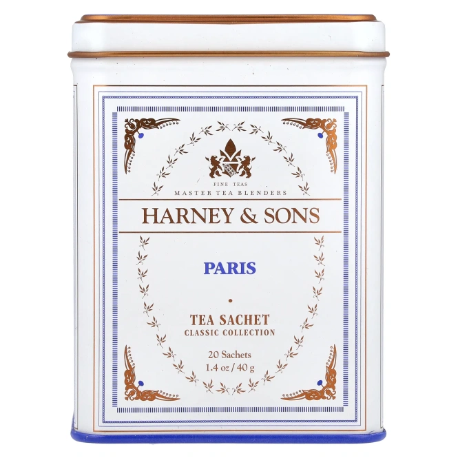 Harney & Sons, Classic Collection, Paris, 20 саше, 40 г (1,4 унции)