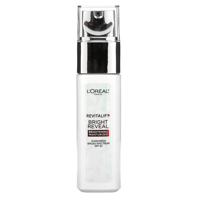 L'Oréal, Revitalift Bright Reveal, осветляющее дневное увлажняющее средство, SPF 30, 30 мл (1 жидк. унц.)