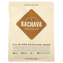 KaChava, универсальный питательный коктейль, со вкусом шоколада, 434 г (15,31 унции)