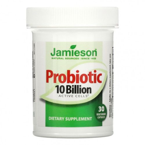 Jamieson Natural Sources, Probiotic , 10 Billion, 30 Vegetarian Capsules
