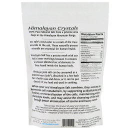 Foods Alive, розовая гималайская соль, мелкого помола, 454 г (16 унций)