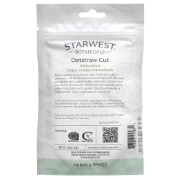 Starwest Botanicals, Органическая овсянка, 13 г (0,46 унции)