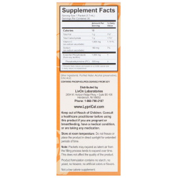 LypriCel, Липосомальный витамин С, 30 пакетиков по 0,2 жидких унций (5,4 мл) каждый