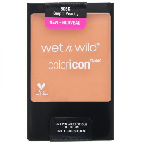 Wet n Wild, Румяна Color Icon, оттенок Keep It Peachy, 5,85 г