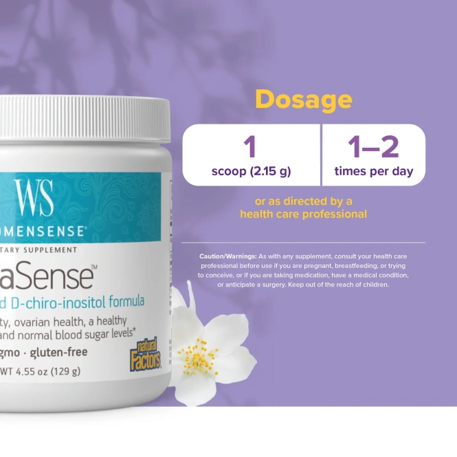 Natural Factors, Womensense, PCOSense, 129 г (4,55 унции)