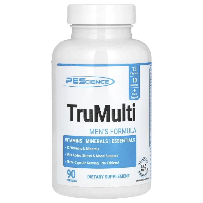 PEScience, TruMulti, формула для мужчин`` 90 капсул