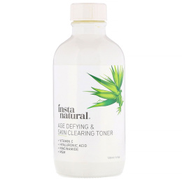 InstaNatural, Увлажняющий и очищающий кожу лица тонер с витамином С и салициловой кислотой, 4 жид. унц. (120 мл)