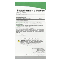 Nature's Answer, Лесная малина (Rubus Idaeus), 950 мг, 90 вегетарианских капсул