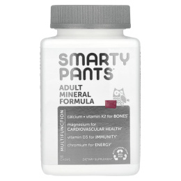 SmartyPants, Полноценный комплекс минералов для взрослых, 60 жевательных конфет