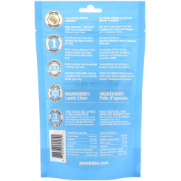 Pure Bites, Freeze Dried, Dog Treats, Lamb Liver , 3.35 oz (95 g)