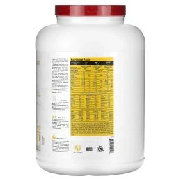 Metabolic Nutrition, MuscLean, средство для набора мышечной массы, ванильный молочный коктейль, 5 фунтов