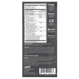 JYM Supplement Science, SS8 Super Shredded, улучшенное жиросжигающее средство, 120 вегетарианских капсул