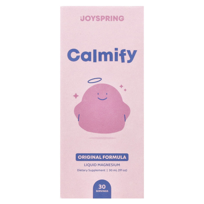 JoySpring, Calmify, жидкий магний, 30 мл (1 жидк. унц.)