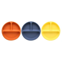 KeaBabies, силиконовые чашки для препарирования, с насадками PrepGrip™, для детей 6–36 месяцев, Valiant, 3 шт.