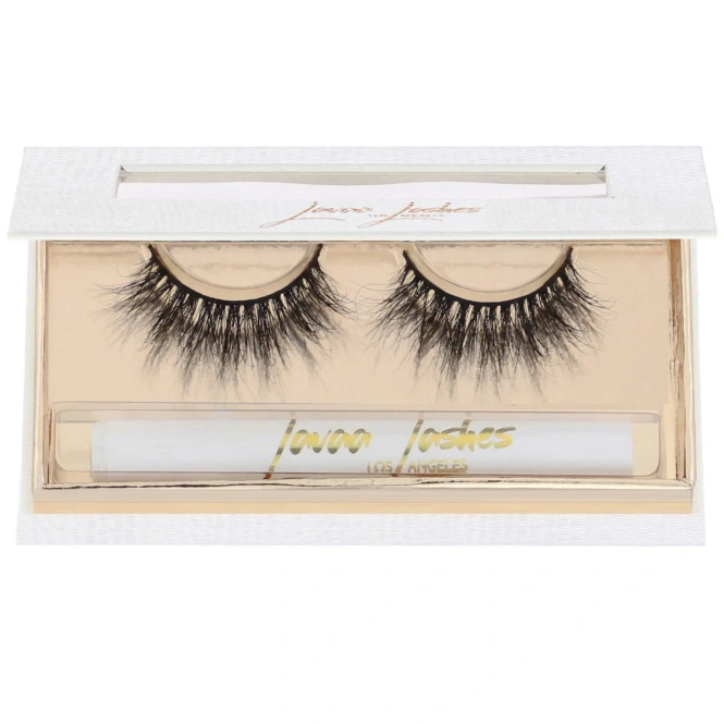 Lavaa Lashes, Flirty, трехмерные норковые накладные ресницы, 1 пара