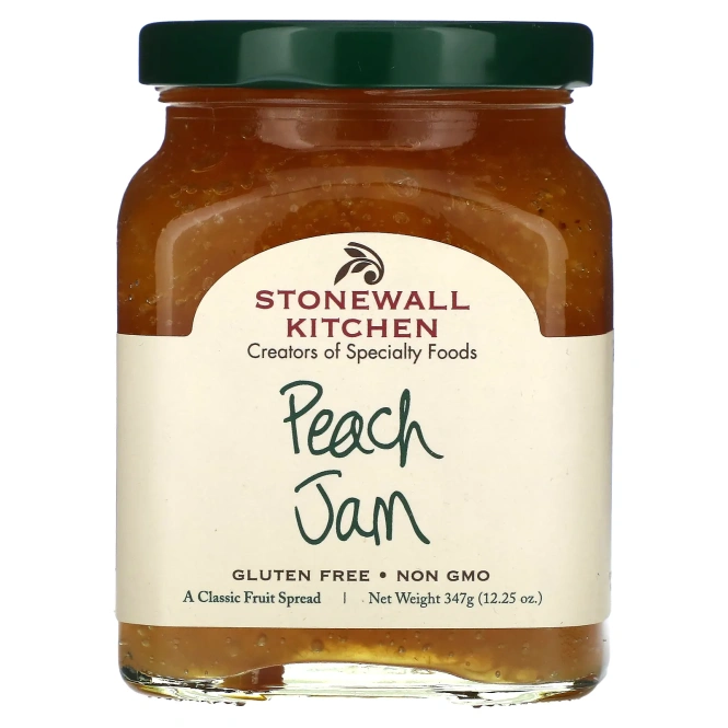 Stonewall Kitchen, Peach Jam, 12.25 oz (346 g)
