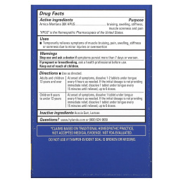 Hyland's Naturals, Арника 30X, 50 Быстрорастворимых таблеток