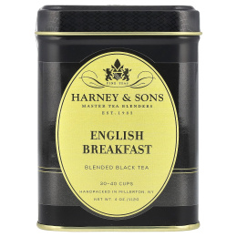 Harney & Sons, Смешанный черный чай, английский завтрак, 112 г (4 унции)