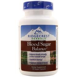 Ridgecrest Herbals, Баланс сахара в крови 120 вег капсул