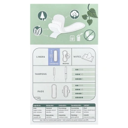 Natracare, Ежедневные прокладки, органический хлопок, мини, 30 прокладок