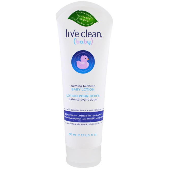 Live Clean, Для детей, детский лосьон, время сна и отдыха 7.7 унций (227 мл)