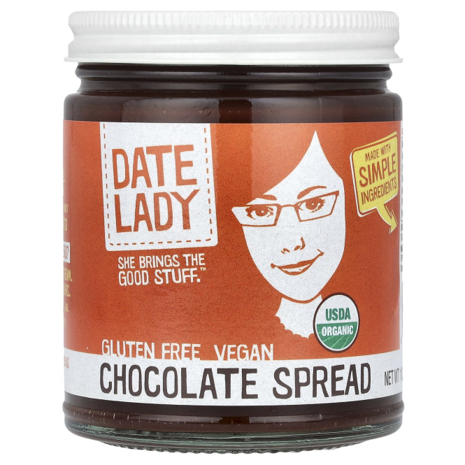 Date Lady, шоколадная паста, 290 г (10,2 унции)