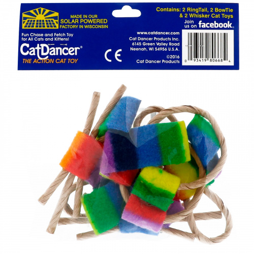 Cat Dancer, Приманки, кошачьи игрушки, комплект из 6 шт.