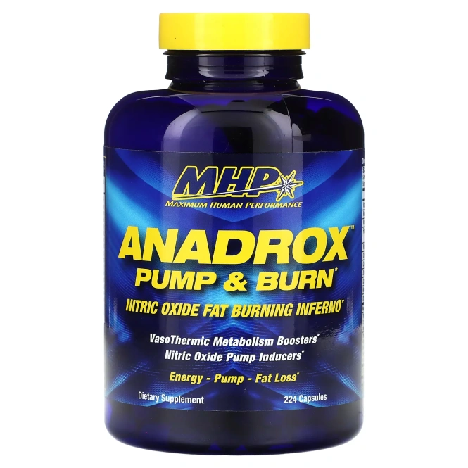 MHP, Anadrox Pump & Burn 224 капсул