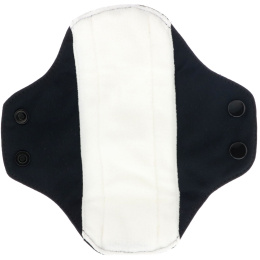 Charlie Banana, Ежедневные прокладки, черные, 3 прокладки + 1 эко-сумка