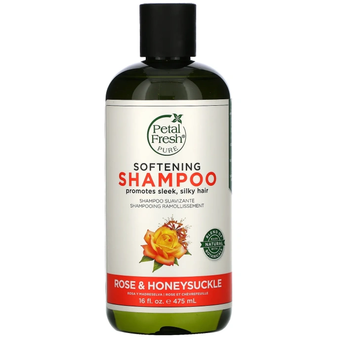 Petal Fresh, Очищающий и смягчающий шампунь, роза и жимолость, 475 мл (16 жидких унций)