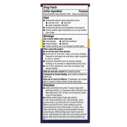 Afrin, No Drip, увлажняющий спрей для носа, 15 мл (1/2 жидк. унц.)