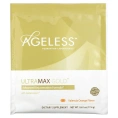 Ageless UltraMax Gold, улучшенная формула омоложения с альфатрофином, со вкусом валенсийского апельсина, 22 пакетика, 13,5 унции (17,4 г) каждый