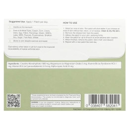PatchAid, Креатин моногидрат, 30 шт.