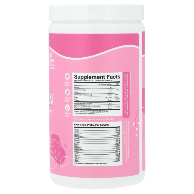 Obvi, More Than Collagen, мультиколлагеновые пептиды и комплекс для красоты, без добавок, 339 г (11,96 унции)