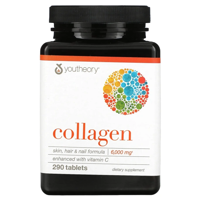 Youtheory collagen (Коллаген) 1000 mg, 290 таблеток