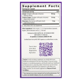 New Chapter, Сила имбиря, 60 вегетарианских капсул