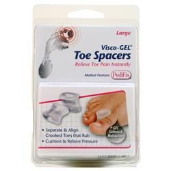 Pedifix, Visco-GEL прокладки для пальцев ног большие 2 шт.