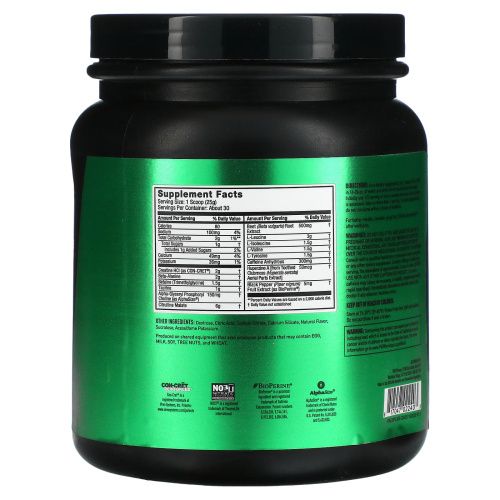 JYM Supplement Science, Pre JYM, высокоэффективное средство перед тренировкой, розовый лимонад, 750 г (1,65 фунта)