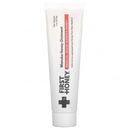 First Honey, Мазь с медом Манука, 1 унция (28,4 г)