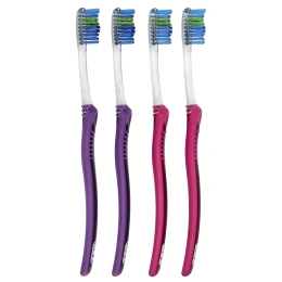 Oral-B, Улучшенная зубная щетка, среднего размера, 4 шт. В упаковке
